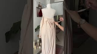 Corset dress // How to tie