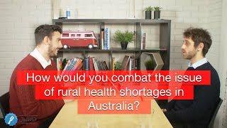 How would you spend $150000 on a rural health issue? - Medical Interview (MMI) Mock Answer