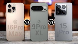 IPhone 16 Pro Max Vs Google Pixel 9 Pro Xl Vs Xiaomi 15 Pro