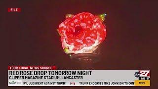 Clipper Magazine Stadium hosts Red Rose Drop for New Year's Eve celebration