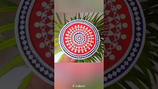 Warli Tarpa Dance in Lippan Art |Step by Step Tutorial |Juikari Art & Craft #lippan #warli #juikari