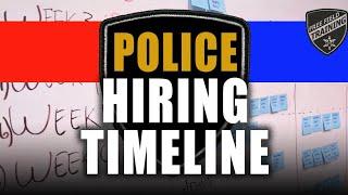 POLICE HIRING PROCESS how long? #shorts