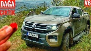 YENİ AMAROK V6 İLE DAĞA ÇIKTIK! ÜZÜM TOPLADIK | BAHÇEYE GİTTİK TÜM YETENEKLERİNİ DENEDİK | AİLE VLOG