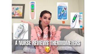 A NURSE REVIEWS THERMOMETERS | THERMOMETER REVIEW | IPROVEN | WELCH-ALLYN | AMPMED