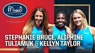 Aliphine Tuliamuk, Stephanie Bruce & Kellyn Taylor - 2020 Musial Awards