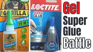 SURPRISING STRENGTH!  Gorilla & Loctite Super Glue Gels