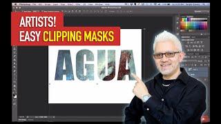 How to Create Clipping Masks in Photoshop CS, CC and Elements for artists