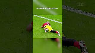 Football Dive then vs now  #football #dive