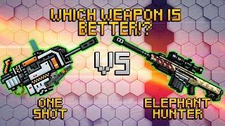 Pixel Gun 3D - One Shot VS Elephant Hunter
