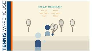 How to Pick a Tennis Racquet -- Racquet Terms & Specs Explained