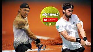 Nikoloz Basilashvili vs Jacopo Berrettini | R2 Verona • Highlights