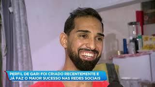 Gari "galã" de BH faz sucesso na internet e sonha em ser modelo