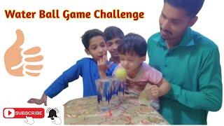 Blow The Ball Over Water Glass challenge || Amazing Funny Game || Play Zone