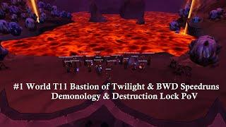 [Progress] #1 World Bastion of Twilight & Blackwing Descent Speedruns | Demo & Destro Lock PoV