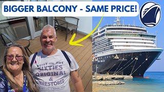 Holland America Oosterdam Cruise Ship Balcony Cabin Tour and Review