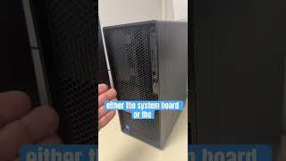 Lenovo desktop not powering on FIXED!  #lenovo #pcrepair #pc