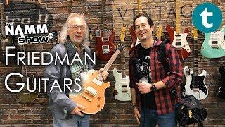 NAMM 2018 | New Dave Friedman Guitars | Talk feat. Grover Jackson