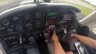 Alex the Pilot: Taking off in a Piper Warrior II