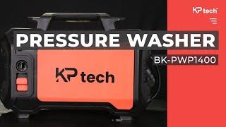 KP TECH High Pressure Washer for Car, Bike and Home-Priming Pipe-Rotary Turbo Nozzle