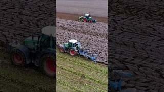 Fendt 718 & 415  #tractor #ploughing #agriculture #farming #traktor  @FlyingPixelsPhotography