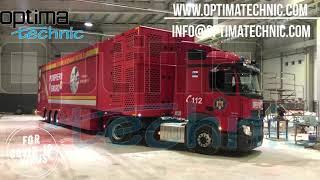 Mobile Covid ICU (Intensive Care Units) Optima Technic