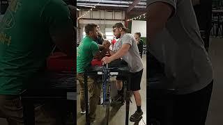Bad Brad vs Matthew Belcher #caliberarmwrestling