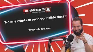 How to present with impact, with Chris Robinson (The Live and Learn Podcast)