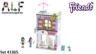 Lego Friends 41365 Emma's Art Studio Speed Build