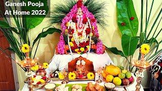 Simple Ganesh Pooja At Home 2022 | Pooja Vidhanam | Vinayagar Chaturthi | Ganesh Chaturthi | Pooja