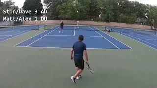 USTA 4.5 Doubles | Austin and Dave vs Matt and Alex
