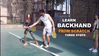 Learn Two Handed Backhand From Scratch In Three Steps - Live Lesson (TENFITMEN - Episode 159)