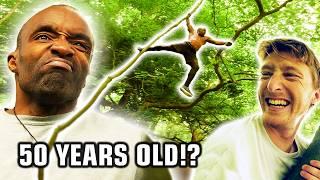 Tree Missions with 50 YEAR OLD Parkour Master