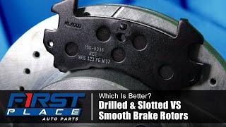 Unleash Your Braking Potential! Drilled and Slotted Rotors Explained