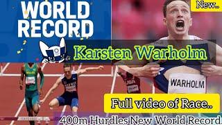 NORWAY Karsten Warholm New World Record |Karsten Warholm Win the Gold Medal in Men's 400m Hurdles