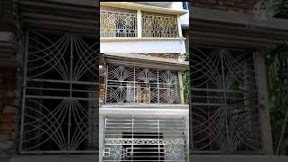 STEEL BALCONY RAILING GRILL DESIGN