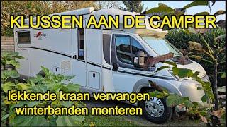 Thuis klussen aan de camper