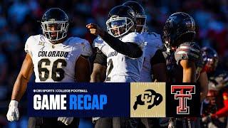 No. 20 Colorado BEATS Texas Tech 41-27, improve to 7-2 this season | Game Recap