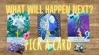  WHAT WILL HAPPEN BETWEEN US? Their next actions / Tarot PICK A CARD Love messages