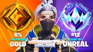 Gold to Unreal SPEEDRUN (Solo Fortnite Ranked)