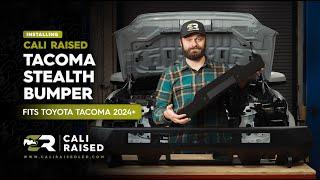 How to Install the 2024+ Toyota Tacoma Front Stealth Bumper | Cali Raised LED