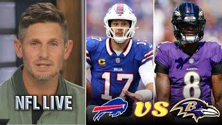 NFL LIVE | Ravens are NOT enough for Josh Allen - Dan Orlovsky believes Bills will easy win NFL wk 4