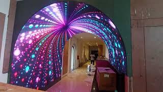 FLEXIBLE CURVE SCREEN MANUFACTURER - SUNSHINE LED - 7837978199 - 9996459787