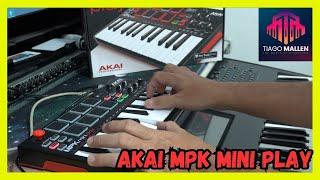 Akai MPK Mini Play - factory sounds by TIAGO MALLEN - FULL REVIEW