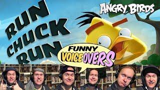 Angry Birds Funny Voiceovers | Run Chuck Run with Antti LJ!