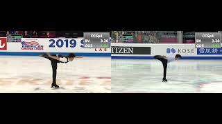 Nathan Chen SP at Grand Prix GP Final vs Skate America 2019 | Нэйтен Чен КП Гран-При 2019