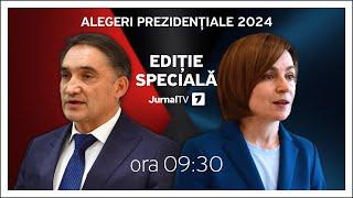 Dezbateri între Maia Sandu și Alexandr Stoianoglo. Ediție specială la Jurnal TV