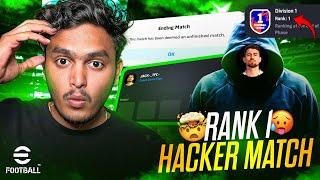 eFootball Rank 1 HACKER MATCHED WITH ME | Don't miss the end   Efootball mobile 25