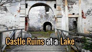 【HD】 Exploring Lichtenfels Castle Ruins at Lake