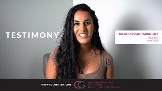 Betty Testimony - Dr.Krau Breast Augmentation + Lift at CG Cosmetic, Miami.