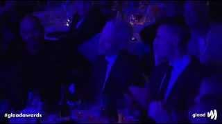 Anderson Cooper acknowledges his boyfriend in GLAAD AWARDS speech Madonna Vito Russo Award 2013